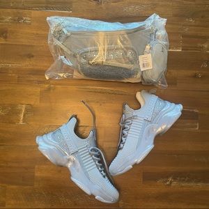 Steve madden tennis shoes and belt bag